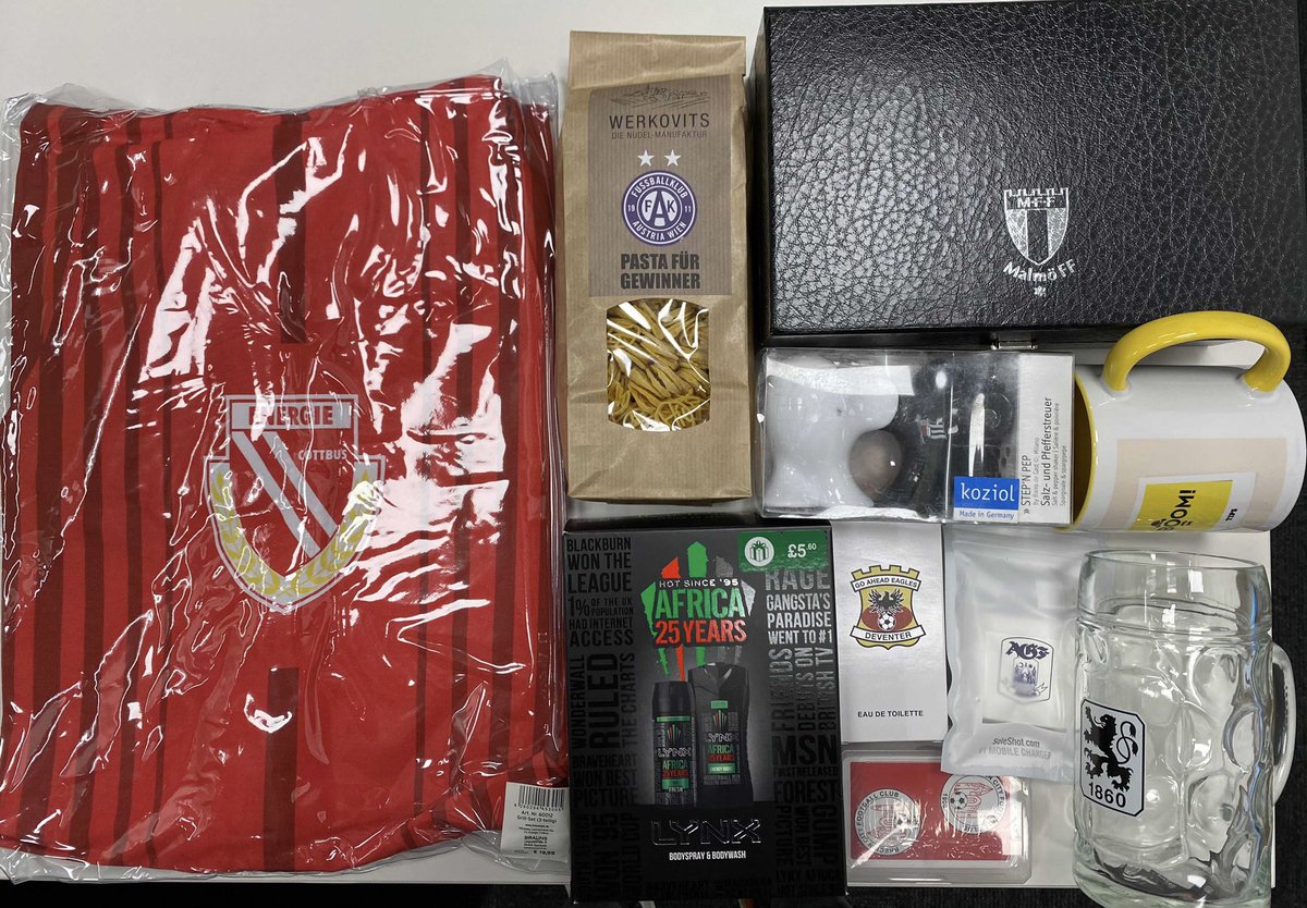 AndyRobsonTips's tweet image. Look at all those prizes! 😍

Simply retweet the tweet above to enter, the winner will be announced later this evening...