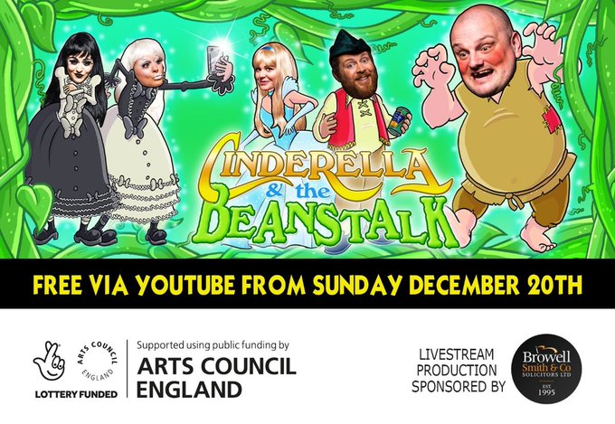 🎭 It's officially panto season (oh yes it is!)

And you can watch a FREE alternative panto online for all ages featuring some acts you may have seen perform for us, thanks to the <a href="/StandPanto/">Stand Panto</a>!

Watch 📺: bit.ly/3mDYaTW
