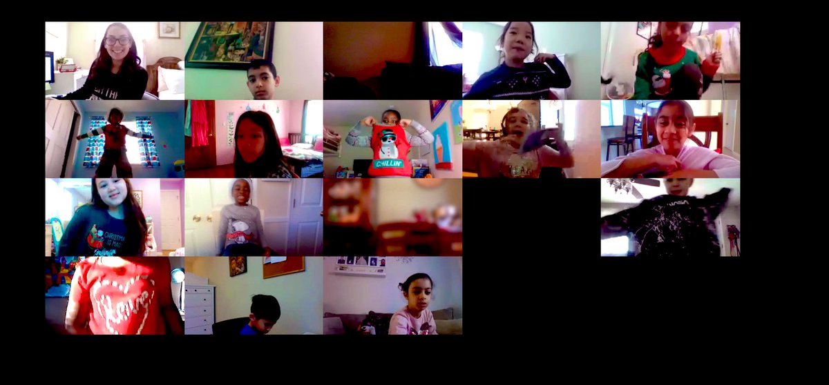 Holiday Spirit Week Day #3: Wear your favorite ugly sweater / festive holiday shirt! 🎄✨