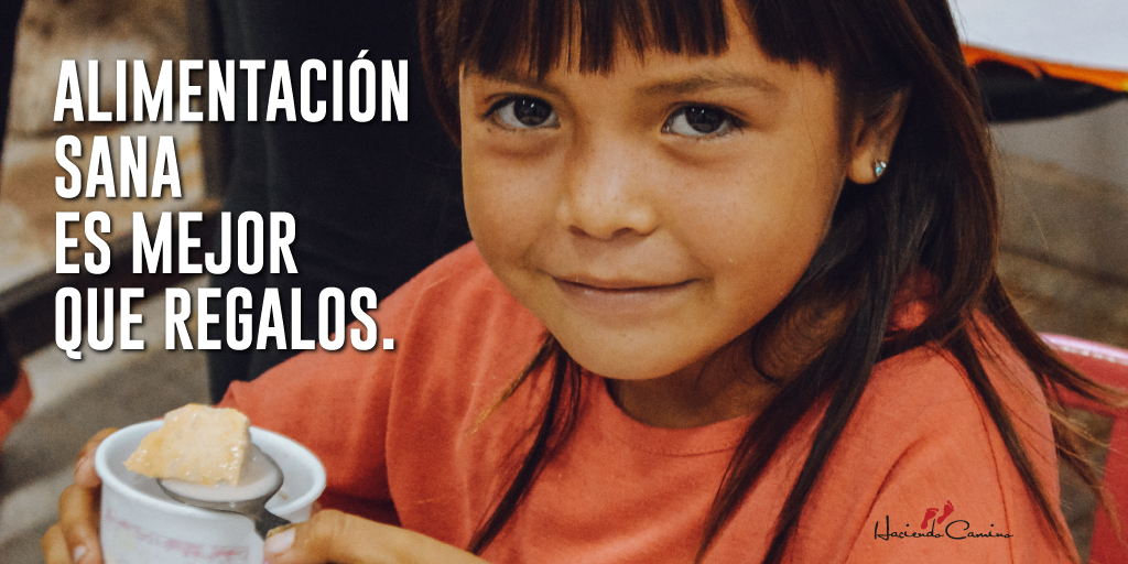 haciendo_camino's tweet photo. 🎁 Desde Haciendo Camino queremos invitarte a que, en estas fiestas, tu regalo sea asegurarle a un niño del Norte argentino que pueda recibir una correcta alimentación y así crecer fuerte y sano.

Sumate en https://t.co/yfNrL0yV0D https://t.co/qi4GFSoOSR