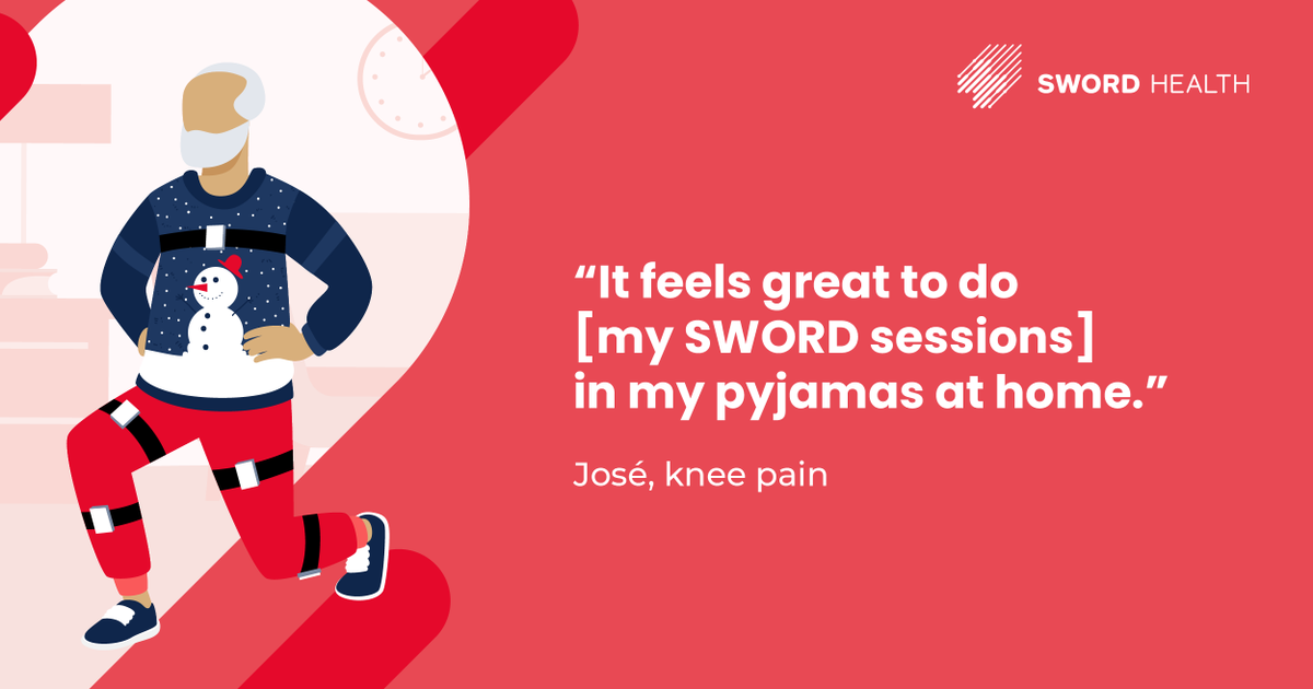 Fact: PJs and holiday sweaters didn’t just win fashion in 2020, they also make excellent attire for your SWORD sessions! Our PTs recommend you wear comfy, loose-fitting clothes that you can move in, so your 2020 WFH uniform will do perfectly.
