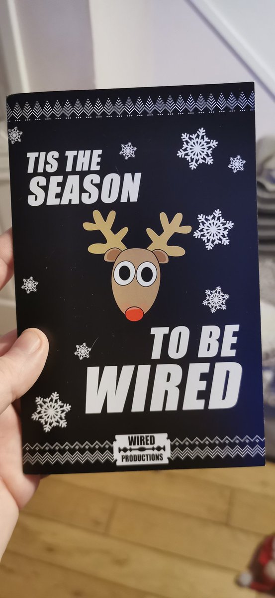 FatPikachu1's tweet photo. Thank you very much for the Christmas card @WiredP this made my day. You guys are awesome. Happy #Wiredmas everyone. @Leo_Zullo https://t.co/TlB3u6teTB