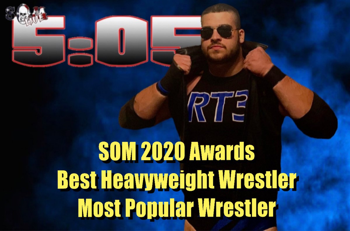 Thacker_RT3's tweet photo. 🚨SOM Live End of Year Awards🚨
This year I had the honor of being voted Best Heavyweight Wrestler and the Most Popular Wrestler at SOM Live. I want to take a second and thank each and everyone of you that voted and supported me throughout 2020. 🏆👊🏼 #RT3 #ProWrestling #SOMLive https://t.co/QiGJMZTTLD