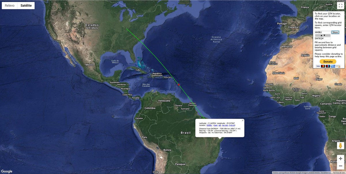 Thanks <a href="/w4alf/">Christian Bravo</a> (Christian) for contacting RS-44 orbit #4635 at 13:30z - (7,350Km).