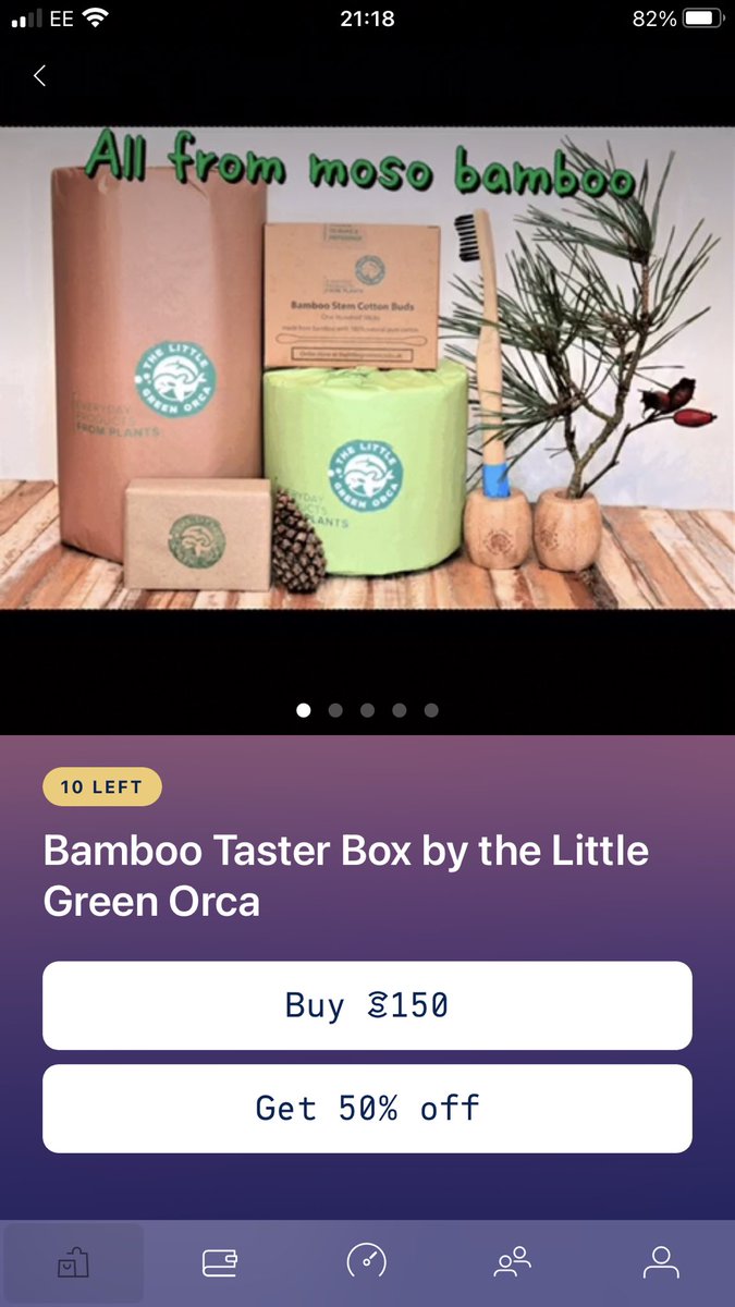 Littlegreenorca's tweet photo. We’ve had an unbelievable response from #sweatcoin users who can’t get enough of our 100% recyclable, biodegradable and sustainable household products. By making the switch to bamboo based products we are really helping the planet 😊😊🌎👌 https://t.co/I00p4Ju64W