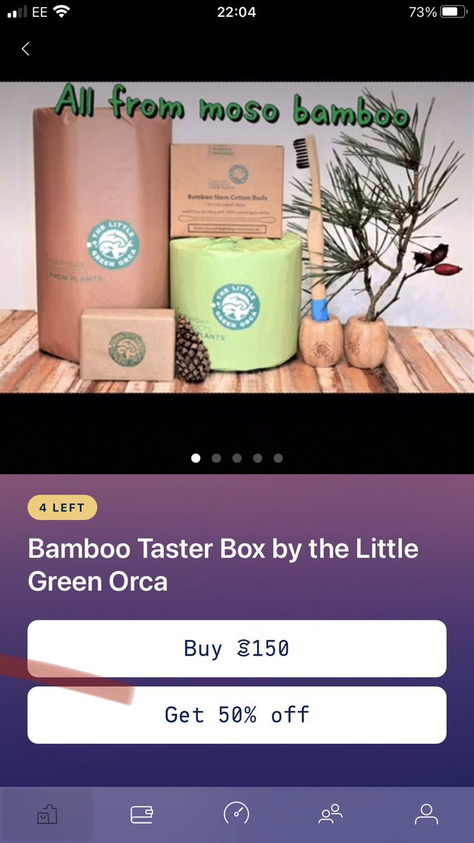 Littlegreenorca's tweet photo. We’ve had an unbelievable response from #sweatcoin users who can’t get enough of our 100% recyclable, biodegradable and sustainable household products. By making the switch to bamboo based products we are really helping the planet 😊😊🌎👌 https://t.co/I00p4Ju64W