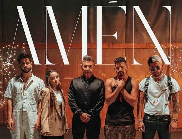 LunaRadioFM's tweet photo. Los #Montaner y #Camilo se unen por primera vez en una misma cancion; estrenarán #Amén. La familia Montaner preparó un regalo de navidad adelantado para sus fanáticos. A través de las redes sociales anunciaron el estreno de su tema titulado Amén para HOY miércoles 23 de diciembre https://t.co/dnXd4POfPk