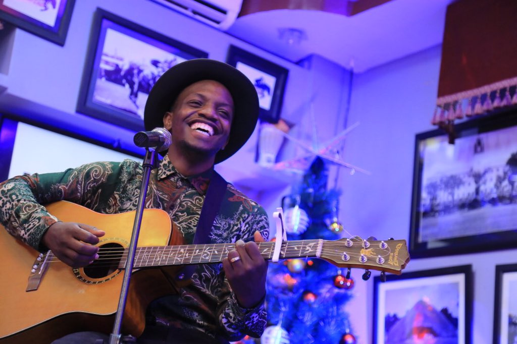 ugchristiannews's tweet photo. Our surprise act for the night : JohnMarie takes us through several of his hits and Christmas classics
#indescribablegift https://t.co/vB8Gu2M7WR