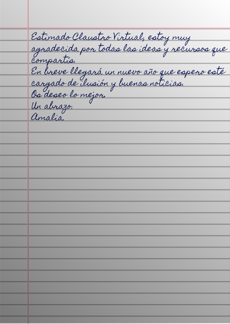 Amalia36834215's tweet image. Conversor en línea para escribir textos con este efecto tan chulo de escritura manual.
Para vuestros proyectos o gamificación. 
Lo he probado y es muy fácil de utilizar. Me lo guardo.
#ClaustroVirtual 
saurabhdaware.github.io/text-to-handwr…