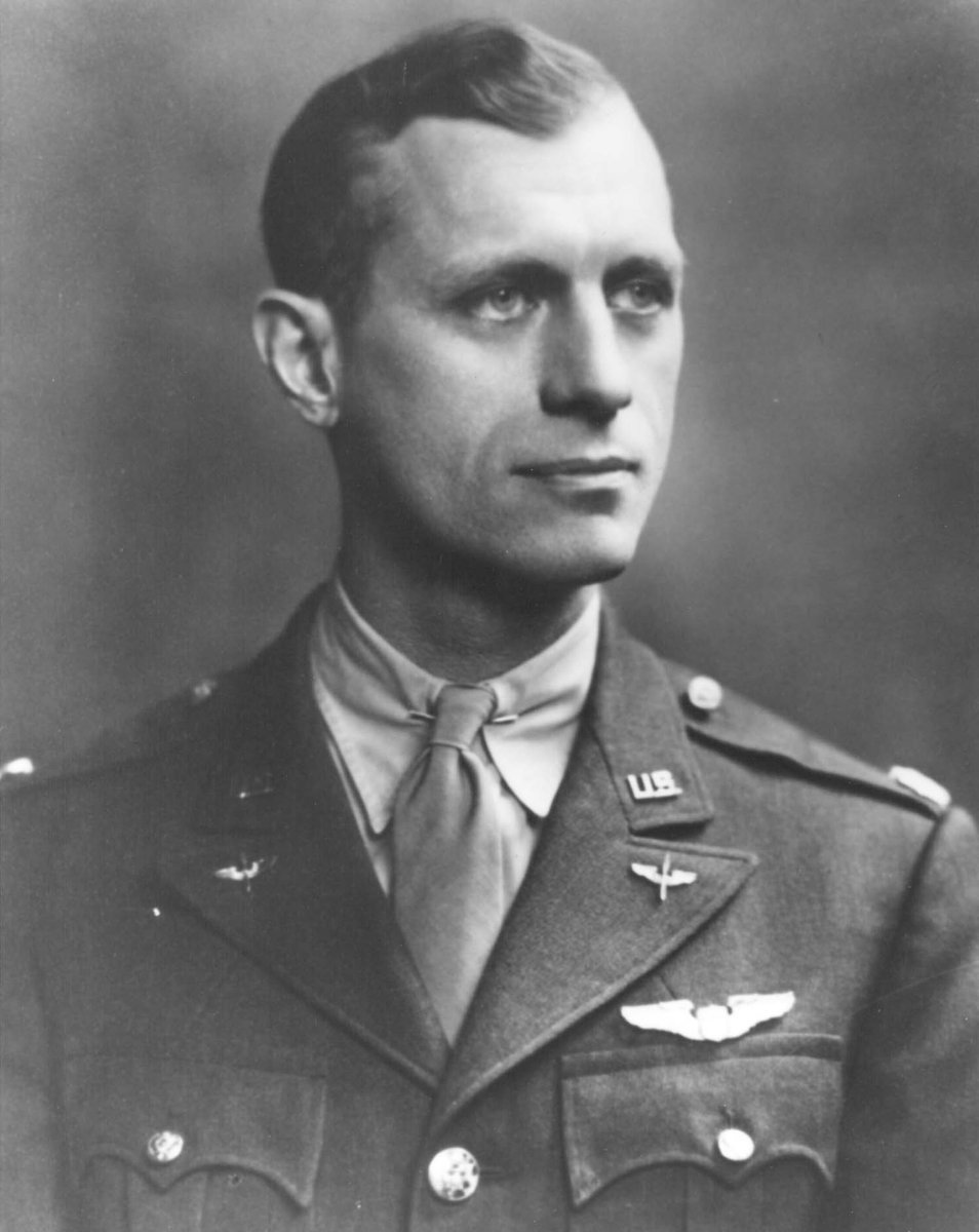 Colonel Fredrick W. Castle was promoted to Brigadier General on Nov 20, 1944 at the age of 36, one of the youngest generals of the war. He flew as co-pilot on lead bomber with the 487th Bomb Group from RAF Lavenham to bomb a Luftwaffe airfield in Babenhausen that Christmas Eve.