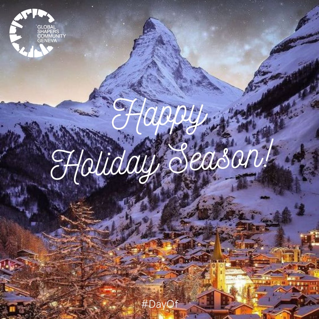 ❄️ Happy holiday season from the Geneva Hub! 

🌟 We wish you happy holidays and all the best for 2021!