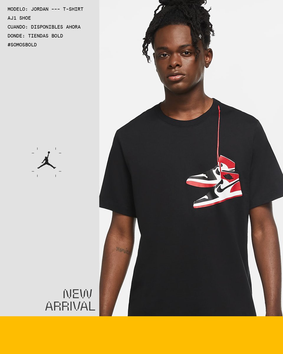 La marca de Michael Jordan nos trae nuevas prendas para todos los fanáticos y seguidores del Jumpman. Consíguelas en BOLD. #somosbold