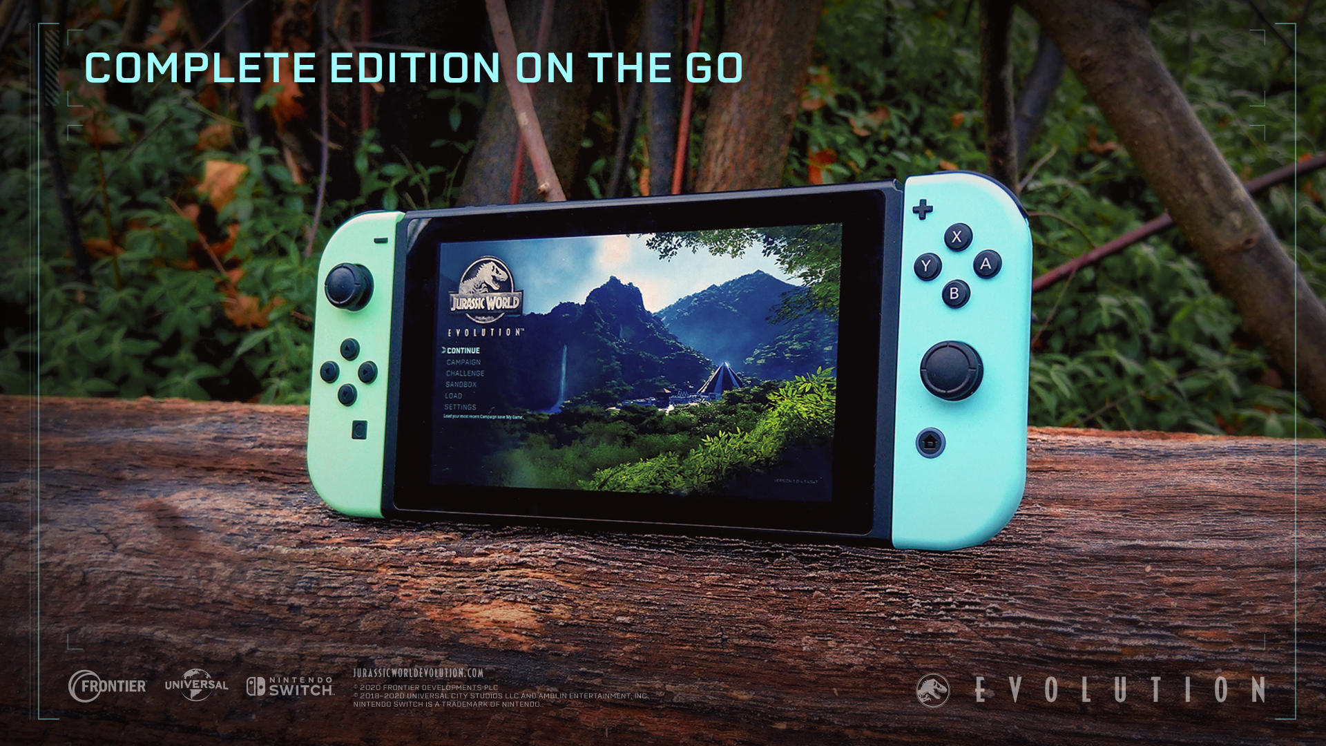 Jurassic World Evolution 2 on "Jurassic World Evolution: Complete Edition can be played anytime, anywhere on Switch. Community Manager Jens takes his console with him wherever he goes, so