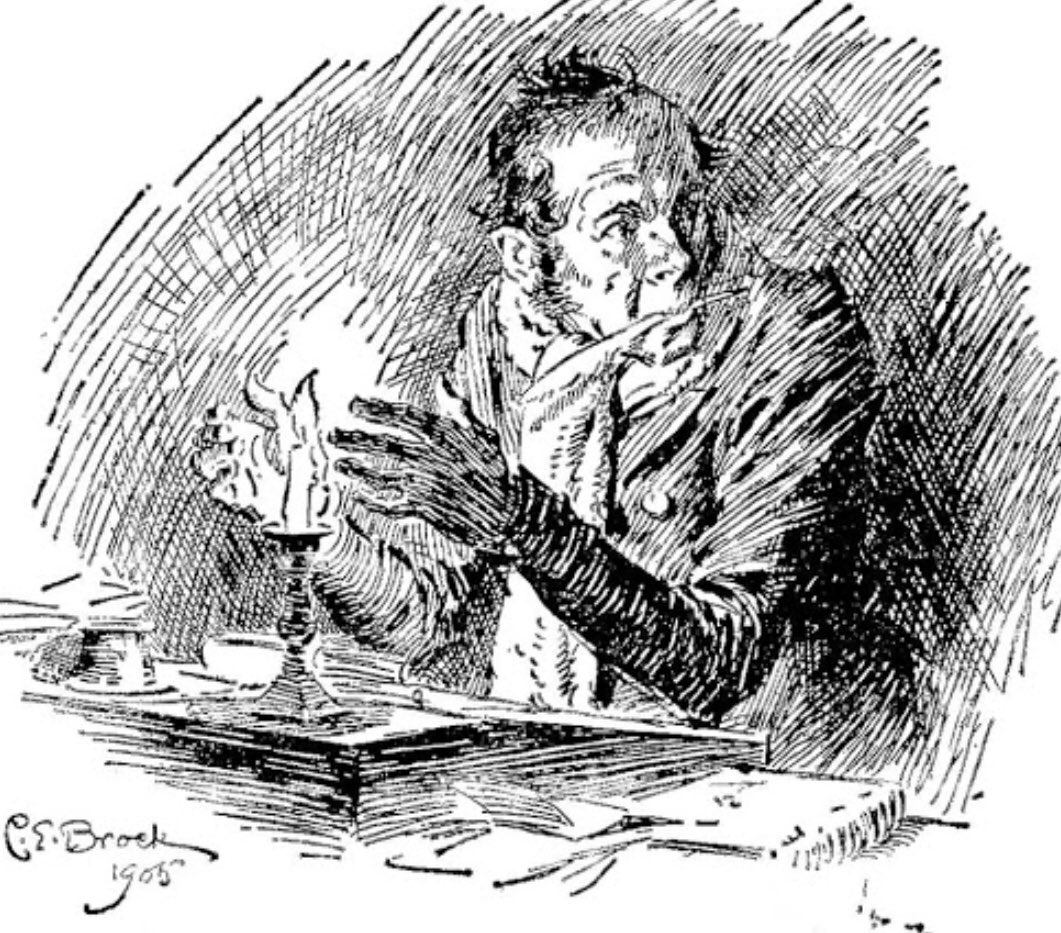 “But it’s only one day!” Bob Cratchit implored, huddling over his candle for warmth. “It was supposed to be five.’“Bah humbug!” growled Scrooge. “That’s a poor excuse to pick a man’s pockets every December 25th! Well, be here all the earlier the next day - and no board games!”