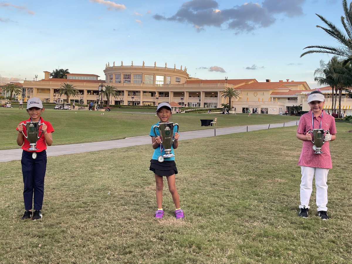 Congratulations Girls 7 and under! 1st Place: Rayah Chaijirawat 2nd place: Alyna Yensabai 3rd place: Emma Perez Lopez #doralpublix #firstteemiami