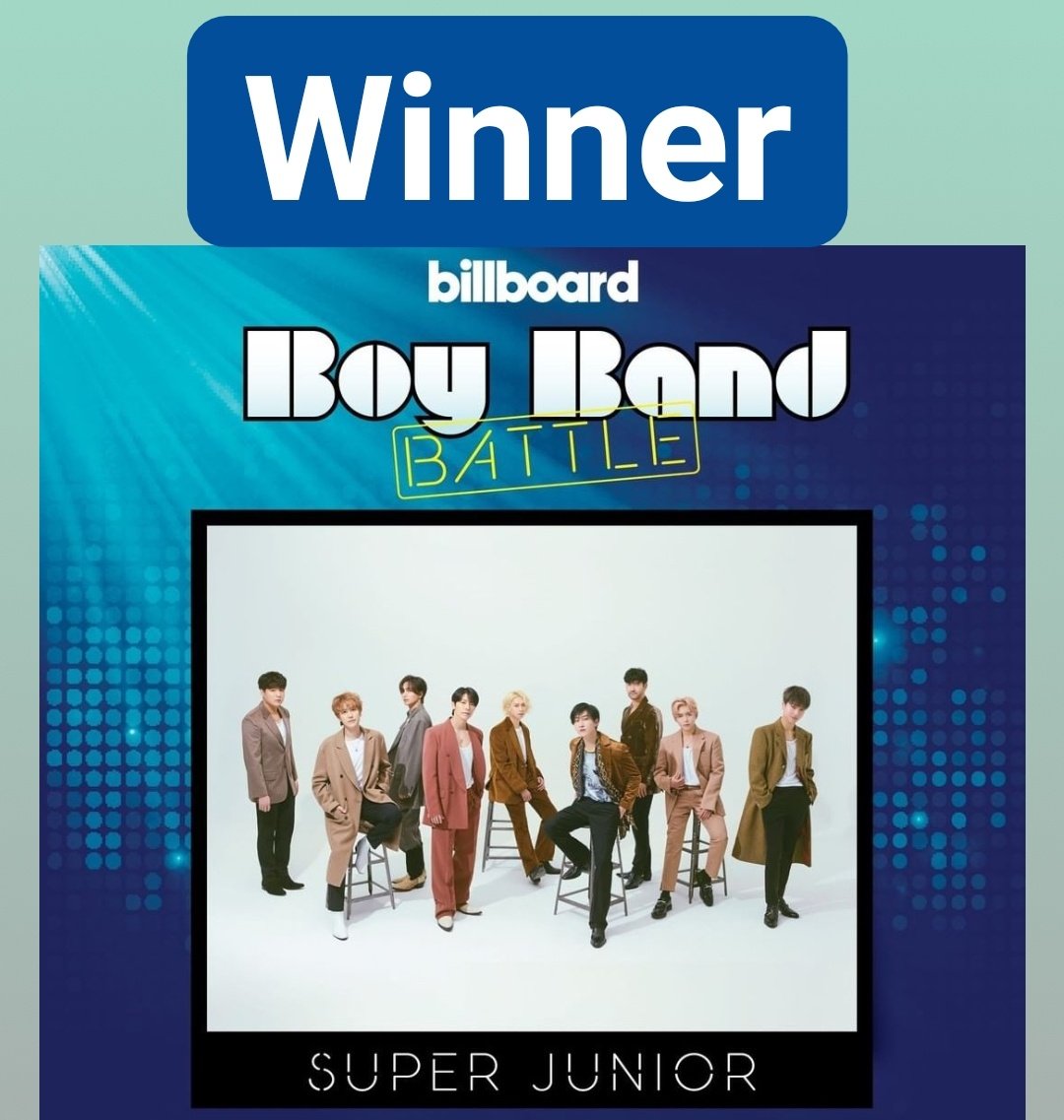 vote_sj15_elf's tweet photo. Super junior win in billboard boy band 2020

Congratulations 🎉🎉🎉💙

#SJWinBBBoyband2020
@SJofficial https://t.co/6DrUZShAGK