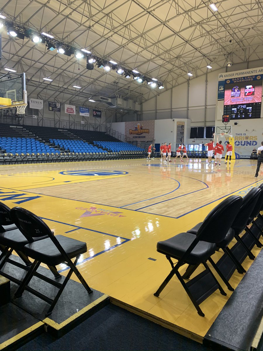 DenisonHoops's tweet photo. A year ago we were wrapping up an amazing trip to the West Coast. Spent a few days in both San Fran &amp; Santa Cruz to play in the Warriors G-League Arena. The trip ended up being a turning point in the season - playing some our best basketball the rest of the way. #BigRedNation https://t.co/ZqjCHGt9tr