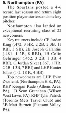 CoachYagz's tweet photo. Spartans check the box at #5 in the country in the @CBNewspaper NJCAA D3 Pre-Season Poll.. Proud of this program — 3 of the top 6 from @NJCAARegionXIX #SwordsUp🎅🏼 @NCCAthletics https://t.co/Pc5bhvdrvs