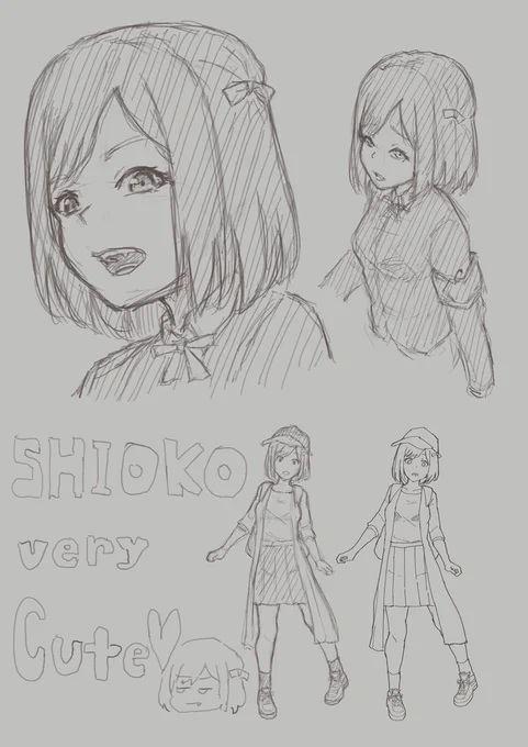 ipadテスト……しお子……? 