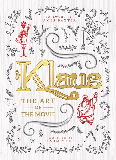 Yes ! Been waiting for the art book for this fabulous film; definitely picking up a copy ! - 

Klaus: The Art of the Movie - 
https://t.co/e3nW2aIZbo ( US )
https://t.co/WUjFFPYoz6 ( CAN )
https://t.co/YJSNMpqI0F ( UK )
https://t.co/22K2eHcDew ( JP )

#animation #artbook #Klaus 