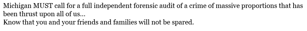 I take these threats very seriously. The email we received today, is from a person we’ve communicated with & tried to help numerous times over the last few years. We know this person. Honestly, I am appalled & angry. Threatening elected officials, threatening government staff -