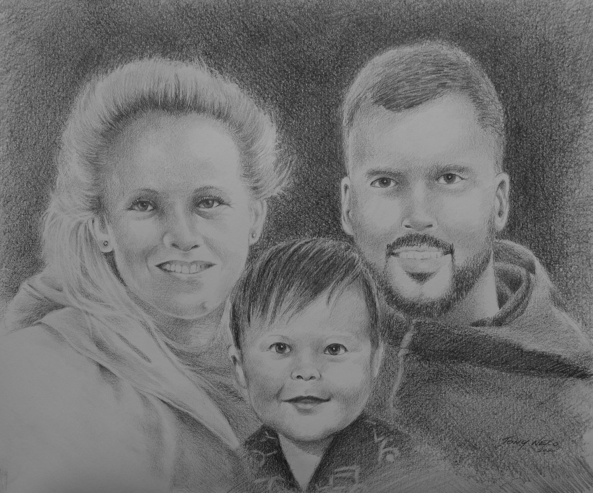 ArtofTonyNero's tweet photo. Finished this one in time for Santa to deliver #pencilmagic #portraits #drawing https://t.co/9XZRwQlw64