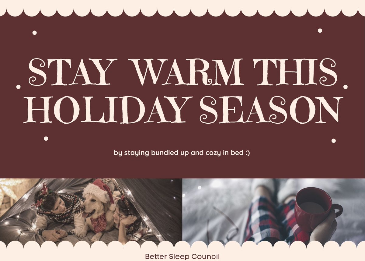 BetterSleepOrg's tweet photo. Happy Holidays to all of our followers! Stay cozy 😴

#holiday #SeasonsGreetings https://t.co/jKN8ZCO6z4