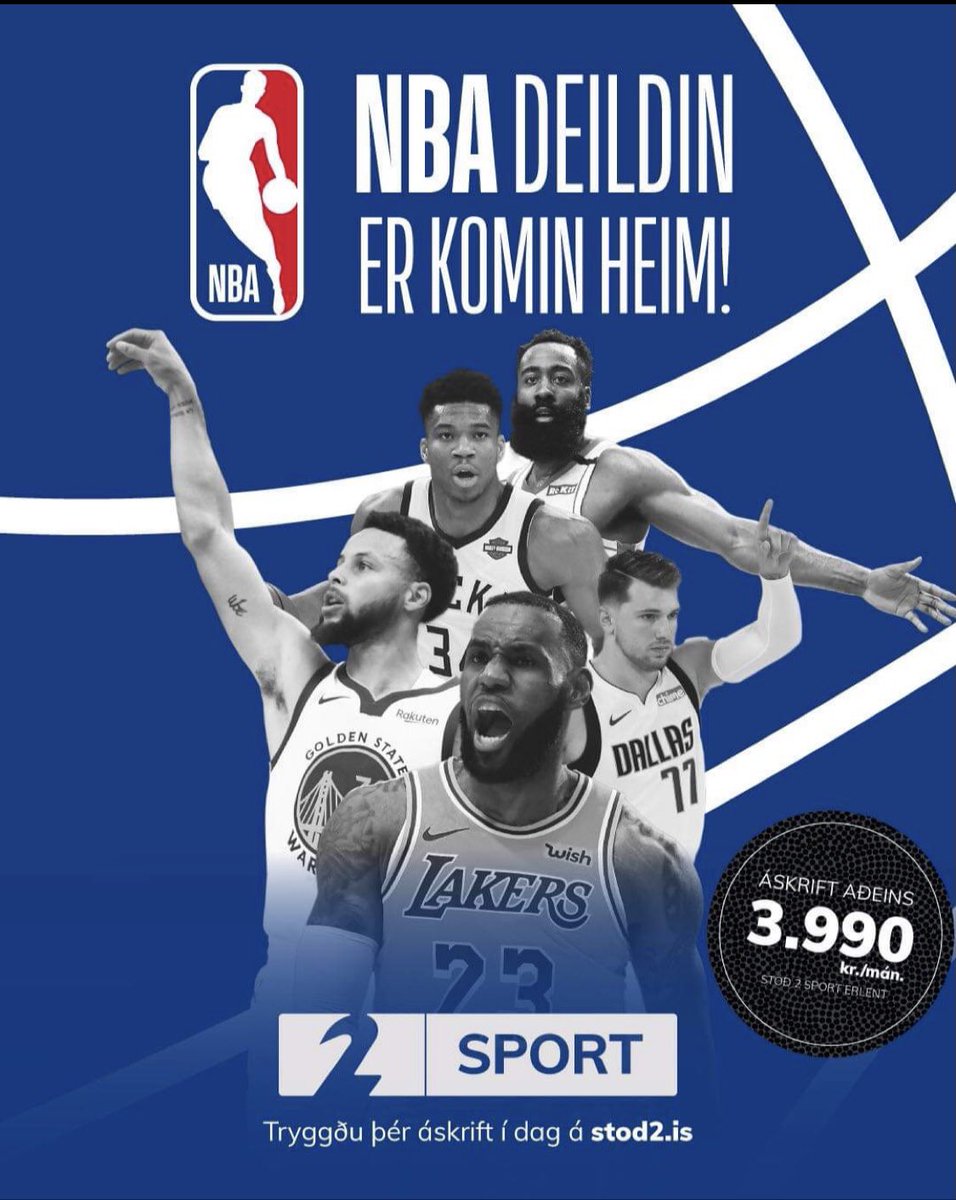 Frábærar fréttir!

Hlakka til að taka comeback í NBA lýsingum eftir 10 eða 11 ára hlé.

Er hættur að taka 99 og President snuff í nefið þannig að vonandi skandala ég ekki aftur eins og um árið. 

#stöð2sport #korfubolti