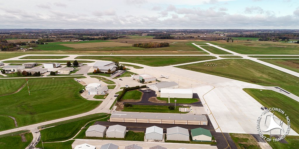 WisconsinDOT's tweet photo. We’re working to make general aviation airports safer. The legislature approved nearly $2 million for the NextGen Obstruction Removal Program to remove trees out of approach and departure paths, allowing for full use of the latest pilot guidance technology. #MultimodalWeek https://t.co/KZquoWJ02s