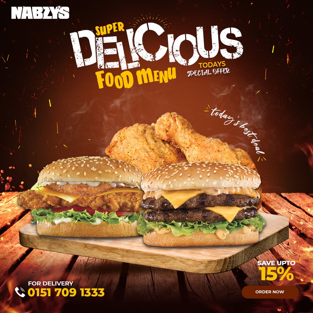 NabzysUK's tweet photo. Tap the Nabzys app and order Nabzys!

App Store: https://t.co/c6pR0IYRYB
Google Play: https://t.co/t1Y1JtAYQQ

#stayhome #staysafe
#Liverpool #Nabzys #FastFood #Pizza #Burger #unitedkingdom #SpecialOffer #BESTFASTFOOD https://t.co/uMdXjgNWsu