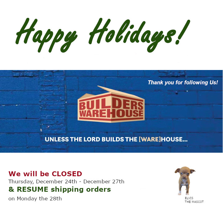 BuildersWhse's tweet photo. Before the Holidays start, don't forget to get all your roofing supplies at https://t.co/b3YLQ8eAeP. Stay blessed. #builderswarehouse #warehouse #roofing #roofsupplies #supplies #holidays2020 #holidayhours https://t.co/V28JM4Cio2