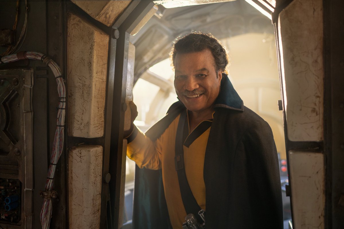 And finally, Lando Calrissian.But more about him in the future.