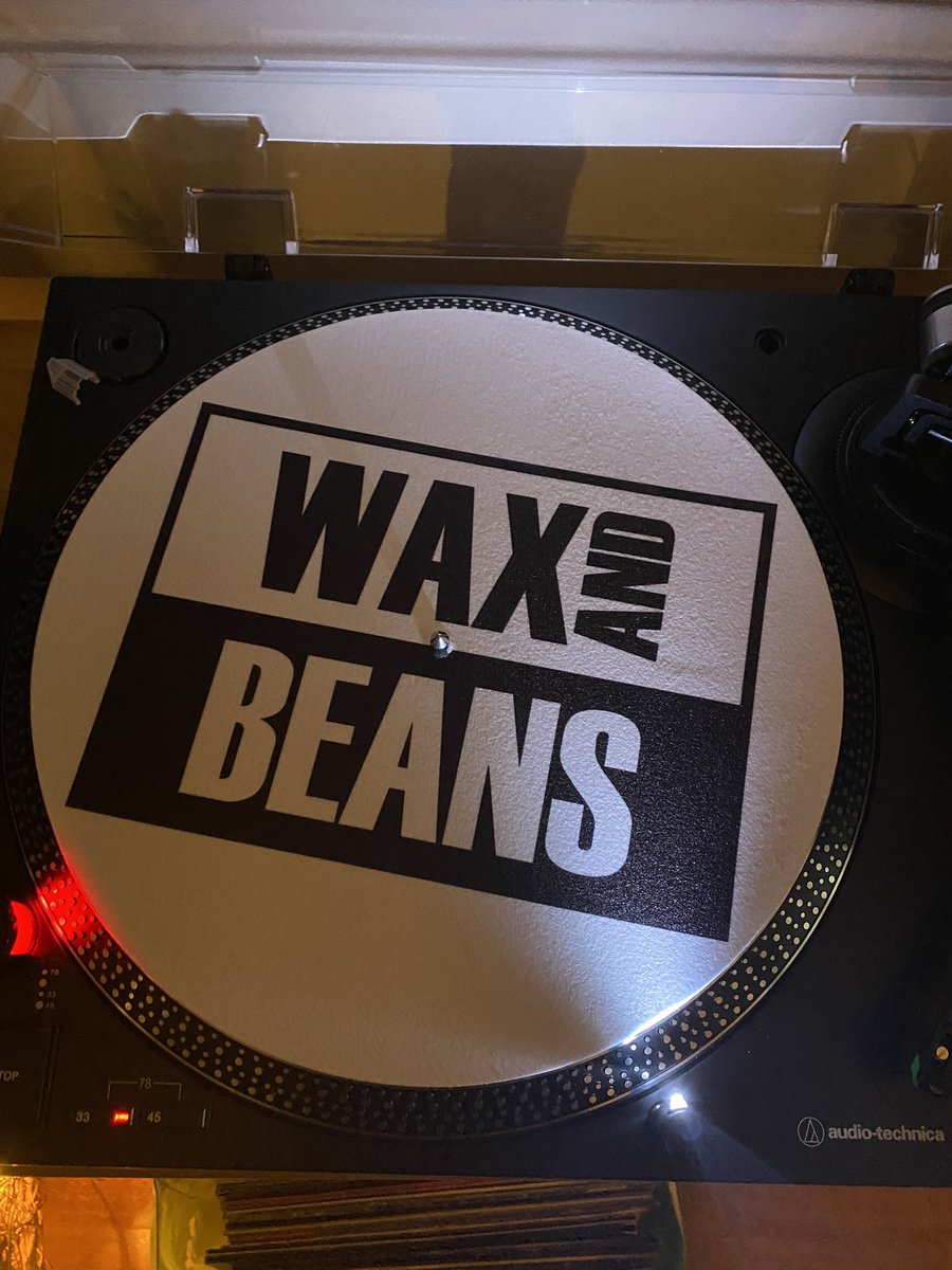 Craig74's tweet photo. Loving the new vinyl and slipmat. Not sure how I would have coped this year without the guys at @waxandbeans thanks for the badge as well #vinylcollection #keptmesane https://t.co/rmck3yR40j