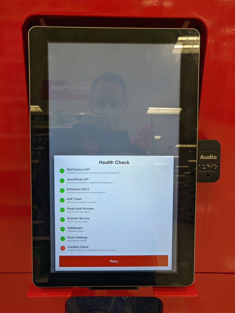 Seen at my local Target store. 'Network admin to aisle 7 for a VLAN check...'