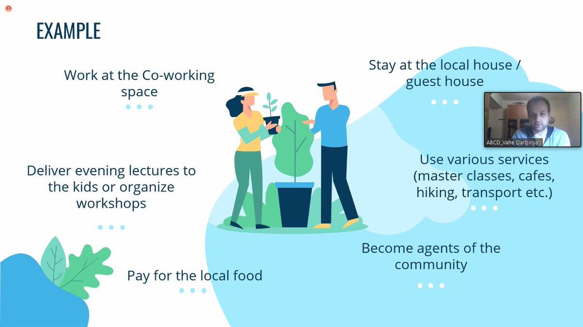 ABCD_Center's tweet photo. It was great to participate in the "AGAINST ALL ODDS" webinar organized by @ForumSynergies  and share our experience on rural co-working spaces. 
Rural Co-working Is A Thing and @ABCD_Center  believes that it can foster local development in rural areas. https://t.co/SqohZQ8vS0