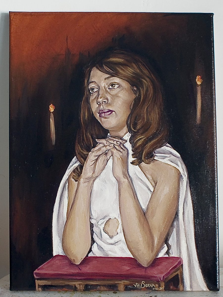 VSR_art's tweet photo. #Retrato al #óleo de María G.A. Mejía 🦋❣️👏
#arte #Mexico #painting #pintura #contemporaryart https://t.co/GESGWrWR71