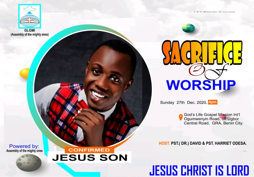 minJesusson's tweet photo. Benin City, Get ready.. https://t.co/CKcyZ7BUUf