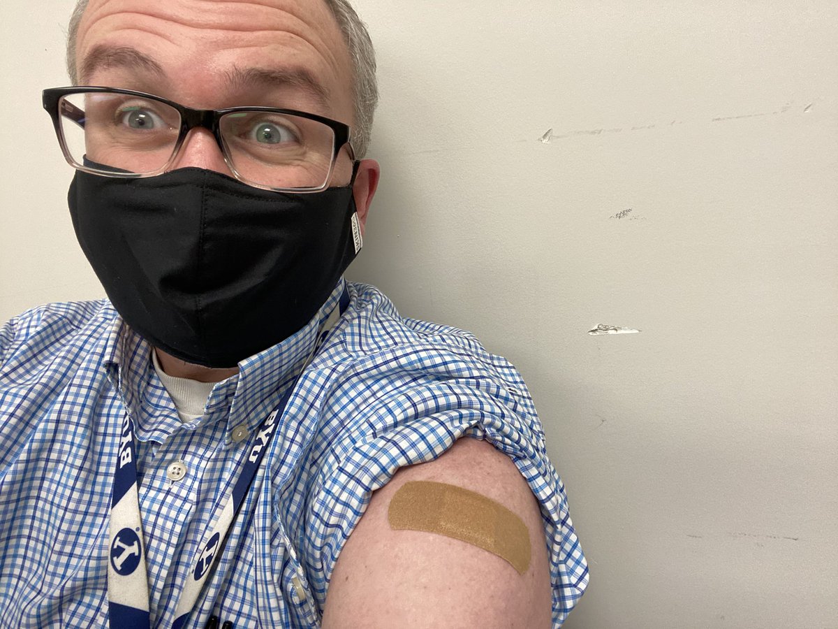Pay no attention to the bulging deltoid and bicep...ok ok the whiteness is blinding, I know. But I just got my first of 2 shots for COVID! I know that it is a privilege to receive it so early and I hope that everyone that wants it can get it ASAP. #COVIDvaccinated