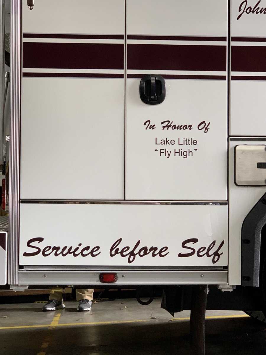 These 2 new fire trucks are part of the way we protect our citizens and honor our community. They are beautiful and they are life saving additions. Merry Christmas to Starkville.