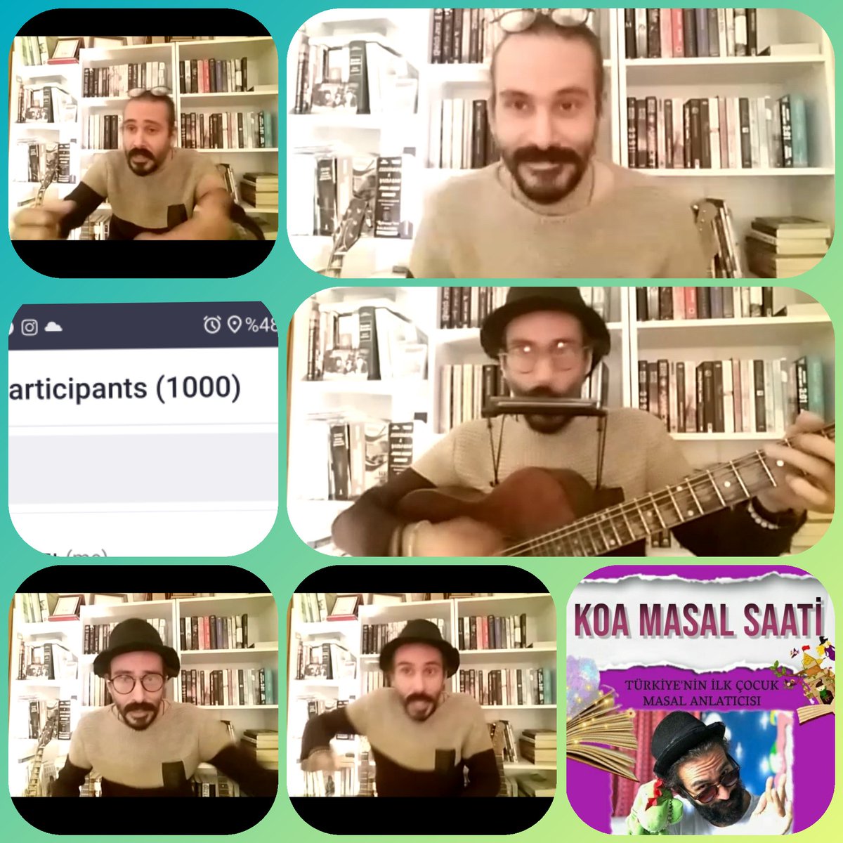 Bağcan Töraydın öğretmenimiz Harika masal anlatımıyla öğrencilerimizle bir araya geldi. Zoomda 1000 kişi, Facebook grubumuzda ki canlı yayını da bir çok öğrencimiz takip etti. Bir projeden fazlası KOA fark yaratmaya devam ediyor. #keyifliokulatölyem
Takipte kalın