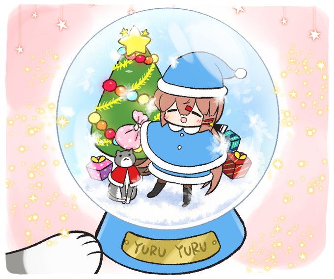 「メリークリスマス サンタ服」のTwitter画像/イラスト(古い順)｜3ページ目