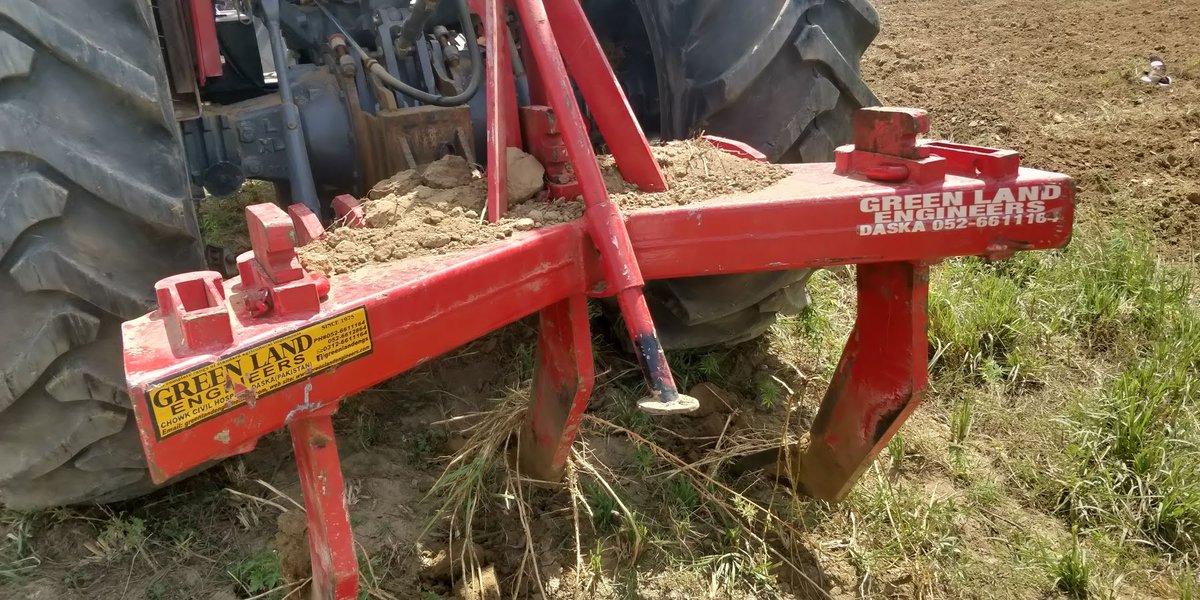 So, we: 1. Chiseled 2. made Beds3 and 4. photo of completed beds(note from the standing water tht the furrows are not connected yet. We did that manually later since still haven't figured out an efficient way to do that using the ridger).