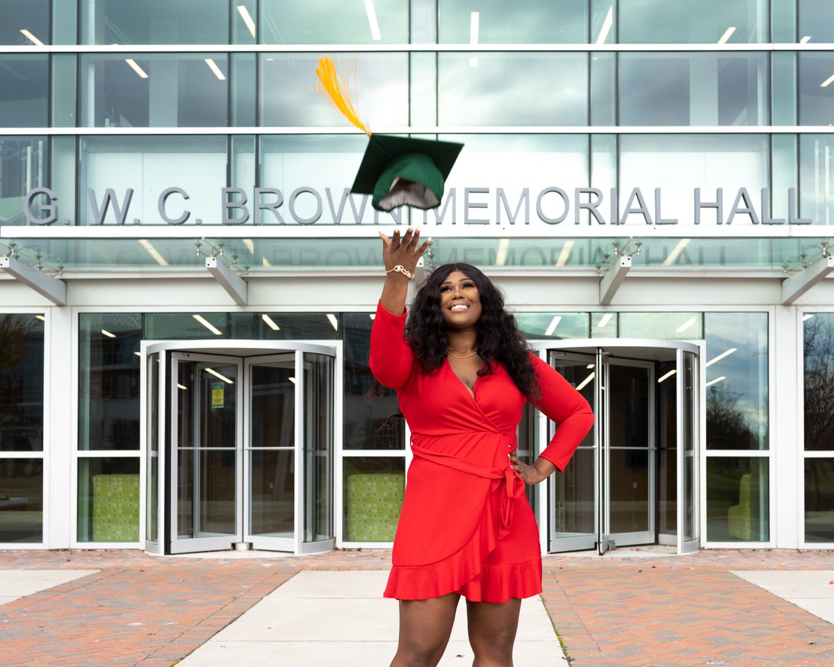 Now that the noise has stopped, allow me to reintroduce myself Tamia S., B.S. 🎓
It just got hotter by 1 degree 🔥 #nsugrad #blackgradsmatter #Graduation2020