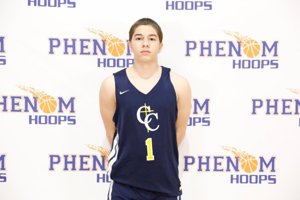 2022 5'9 Julian Arias <a href="/CCSCougarSports/">Carmel Christian</a> is a nice piece for his team, being another point guard and ball-handler, but also one that plays really smart on the floor. #PhenomHolidayClassic