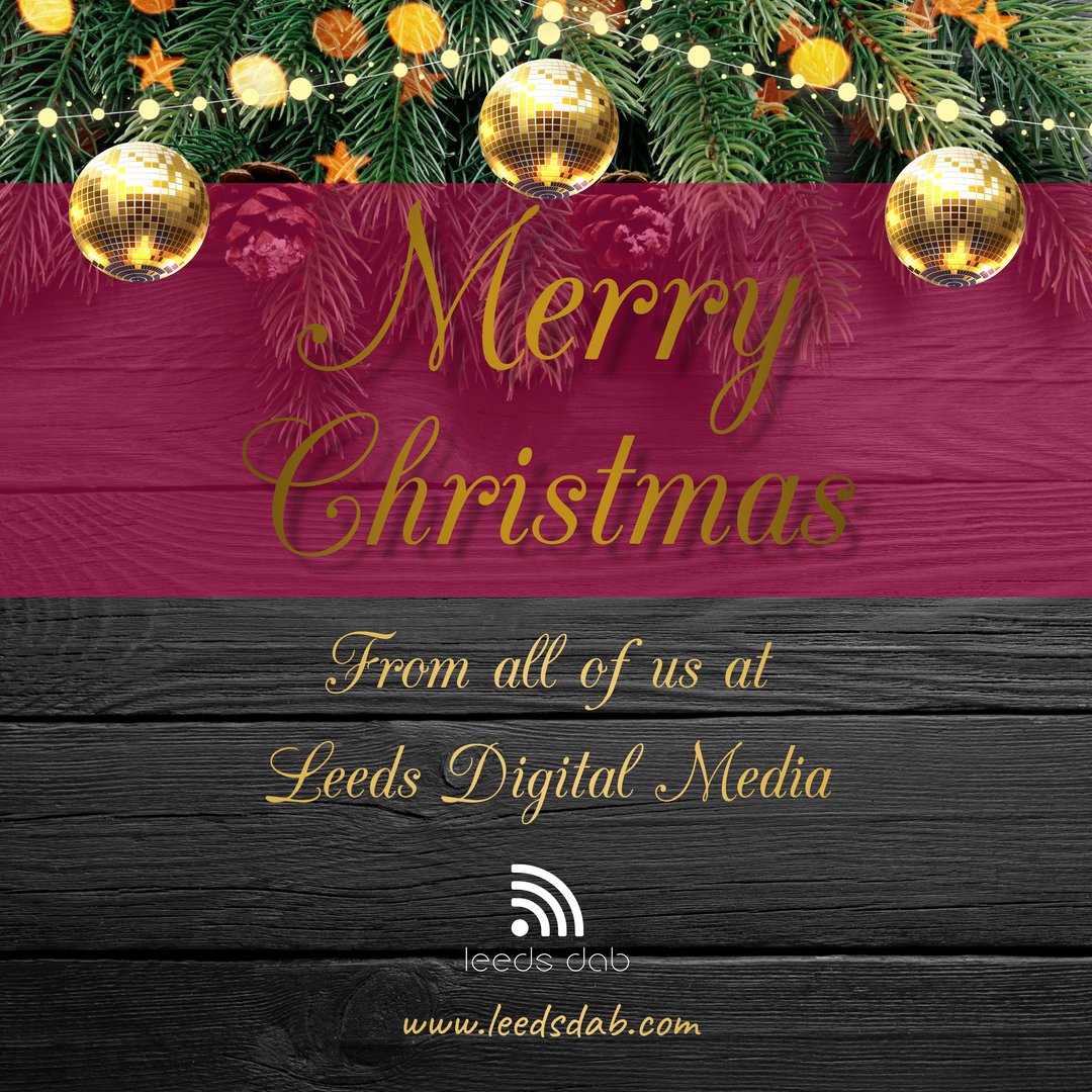 ssdableeds's tweet photo. Wishing everyone a Merry Christmas from all of us at Leeds Digital Media. https://t.co/iJJQXlfuEO

#ssdab #smallscaledigitalradio #smallscaledab #dab  #leedsdab #ssdableeds #dableeds #digital #leeds #welcome #radio https://t.co/lLCkP0RqXI