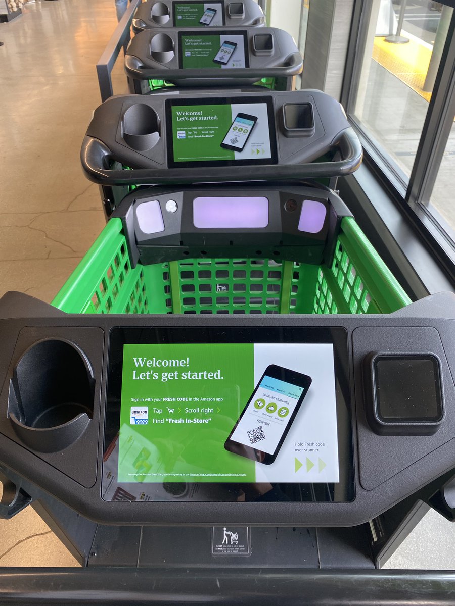 I’m at an Amazon Fresh grocery store in Woodland Hills, CA. It’s very... Amazon. AMA!