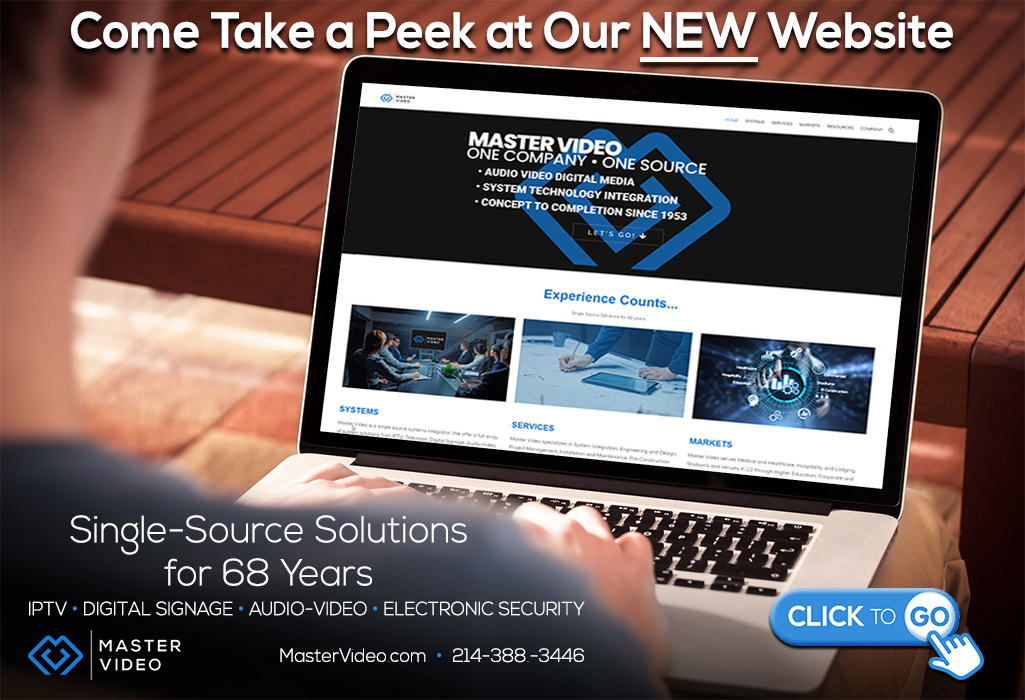 MikeLawshe's tweet photo. Our Family Business, Master Video, is Pleased to Announce the Launch of Our NEW Website with a Fresh New Look at https://t.co/OAnpPDAeYI 
#mastervideo #mastervideosystems #mikelawshe https://t.co/W5azxlWlsU