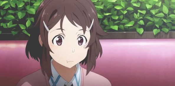 Hm...?

Does she want some food...?