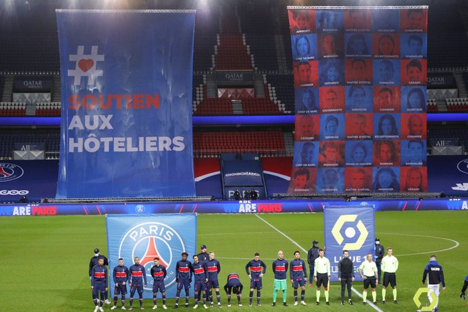 PSG_English's tweet photo. Along with our partner @ALL, we want to offer our full support to the entire hotel industry and associated businesses. Let us remain united in the face of the pandemic.
#SupportAuxHoteliers #WeSupportHotels #PSGRCSA https://t.co/dS4k33zwBk