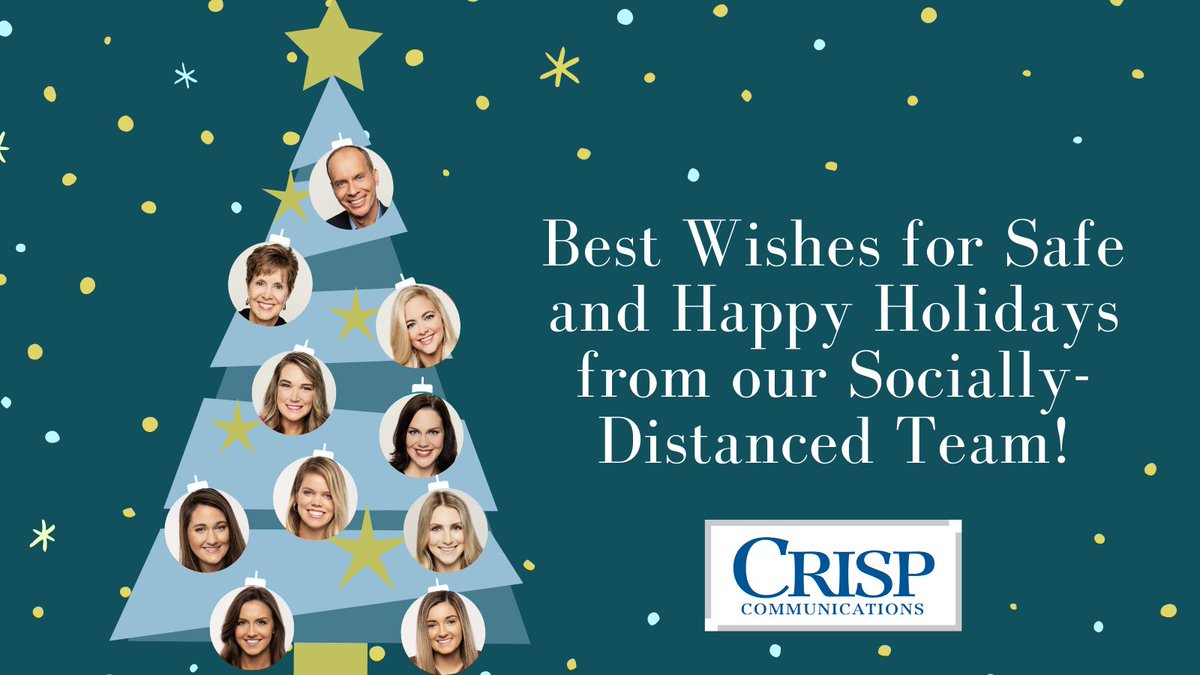 Crisp_Comm's tweet image. Season&apos;s Greetings from the CRISP Communications team! #MerryChristmas #HappyHolidays